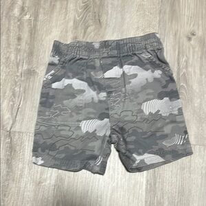 Kids Gray Camouflage Shorts
